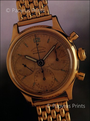 Orologio vintage stampa 1990 - vintage,