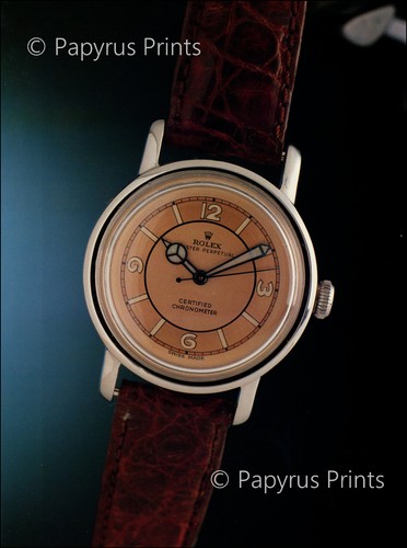 Orologio vintage stampa 1990 - vintage,